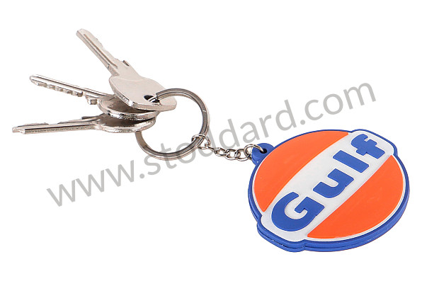 99A001010840 - GULF 3D RUBBER KEYRING for Porsche 