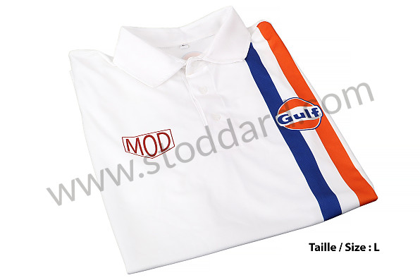 99A001010851 - POLO WHITE GULF/MOD for Porsche 