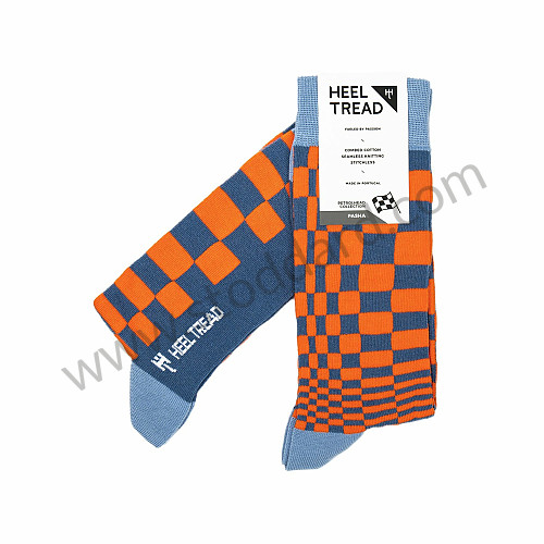 99A001017022 - PASHA SOCKS BLUE / ORANGE for Porsche 