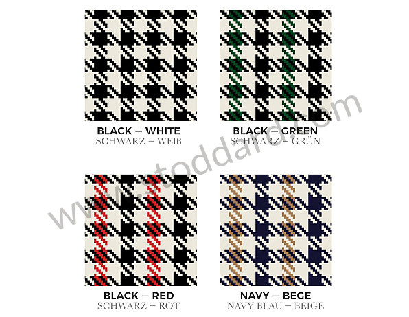 99A001017027 - PEPITA PACK SOCKS  for Porsche 