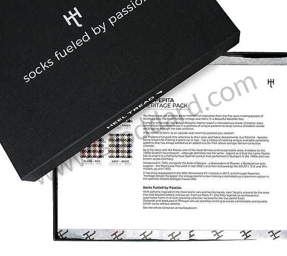 99A001017027 - PEPITA PACK SOCKS  for Porsche 