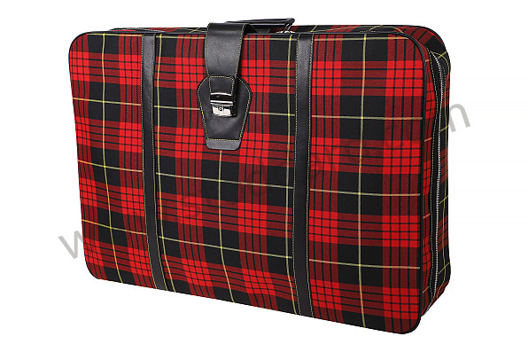 99A001017958 - LARGE TRAVEL BAG TARTAN for Porsche 