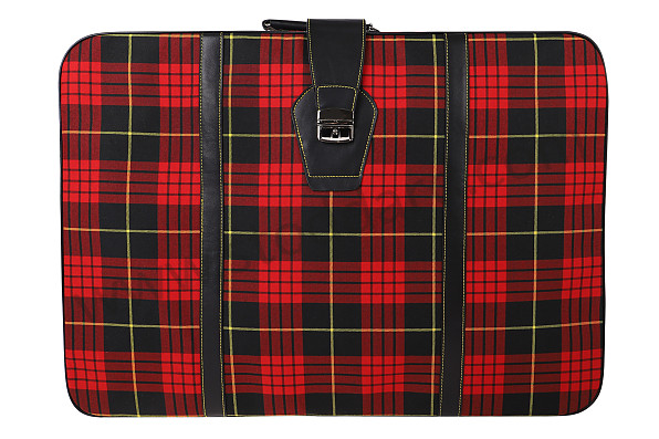99A001017958 - LARGE TRAVEL BAG TARTAN for Porsche 