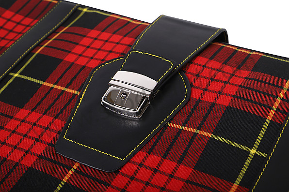 99A001017958 - LARGE TRAVEL BAG TARTAN for Porsche 
