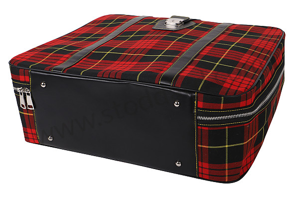 99A001018354 - TRAVEL BAG TARTAN for Porsche 