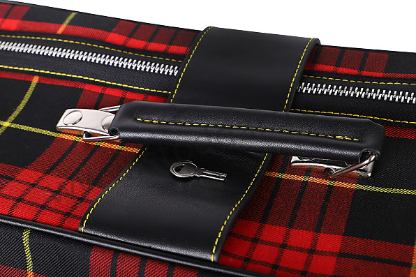 99A001018354 - TRAVEL BAG TARTAN for Porsche 