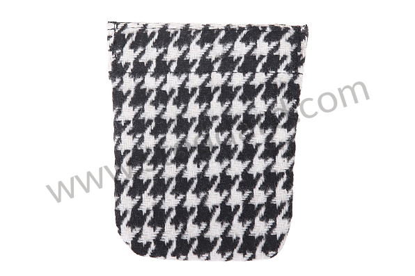 99A001018358 - KEYRING CASE - PEPITA VERSION 2 for Porsche 