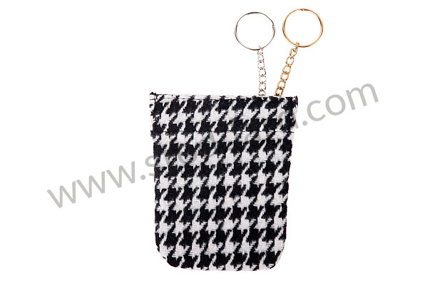 99A001018358 - KEYRING CASE - PEPITA VERSION 2 for Porsche 