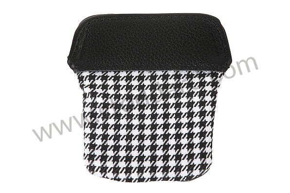 99A001018359 - KEY RING CASE - PEPITA LEATHER VERSION 1 for Porsche 