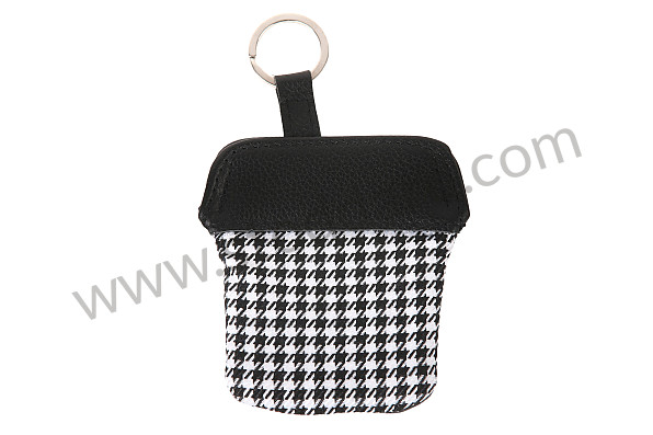 99A001018359 - KEY RING CASE - PEPITA LEATHER VERSION 1 for Porsche 