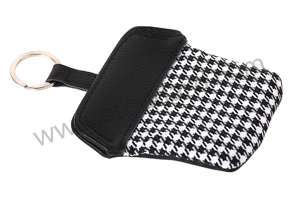 99A001018359 - KEY RING CASE - PEPITA LEATHER VERSION 1 for Porsche 