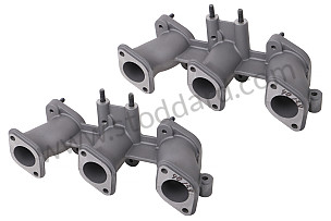 CARBURETOR INTAKE PIPE PAIR / 40/38 MM (99A001019767)