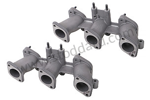 CARBURETOR INTAKE PIPE PAIR / 46/38 MM (99A001019768)