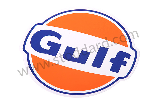 99A001023287 - STICKER GULF 8 CM for Porsche 