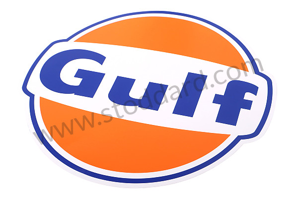 99A001023288 - STICKER GULF 16 CM for Porsche 