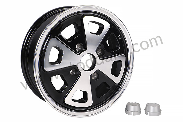 99A001024496 - BABYFUCHS RIM WITH TUV APPROVAL for Porsche 