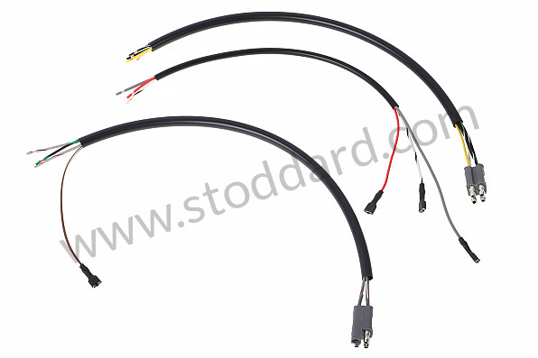 99A001024506 - FLASHING / HEADLIGHT SWITCH WIRING 911 65-68 for Porsche 911 65-69 &bull; 1965 &bull; 2.0L &bull; Coupe &bull; Manual Gearbox, 5 Speed