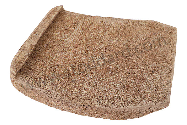 99A001024510 - FRONT SEAT BACKREST 356 IN NATURAL FIBER for Porsche 356B T5 &bull; 1959 &bull; 1600 (616/1 T5) &bull; Cabrio B T5 &bull; Manual Gearbox, 4 Speed