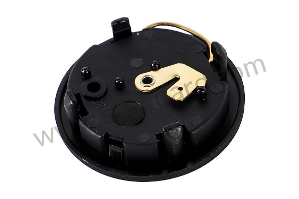 99A001024514 - BLACK LEATHER MOMO PROTOTIPO THREE-SPOKE STEERING WHEEL for Porsche 