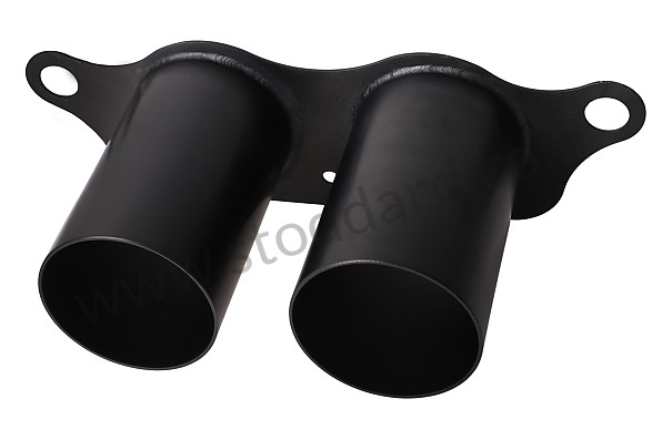 99A001025925 - TITANIUM EXHAUST TIPS BLACK GT3 / GT3RS for Porsche 997 Gt3 / Gt3-2 &bull; 2011 &bull; 997 Gt3 Rs 3.8 &bull; Coupe &bull; Manual Gearbox, 6 Speed