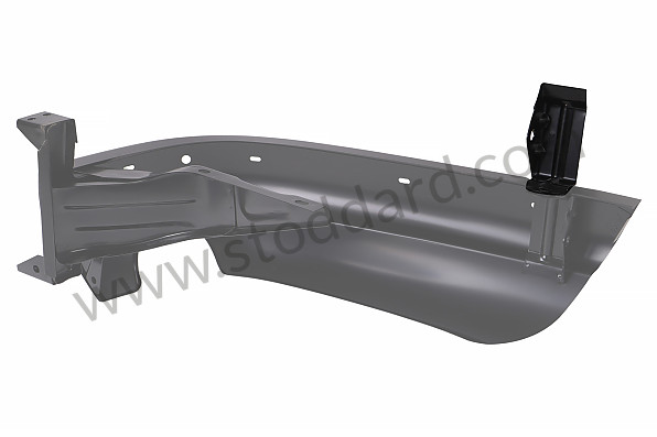 99A001026820 - FRONT SUPPORT TO REAR BUMPER DETAIL for Porsche 911 70-73 &bull; 1972 &bull; 2.4S &bull; Coupe &bull; Manual Gearbox, 4 Speed