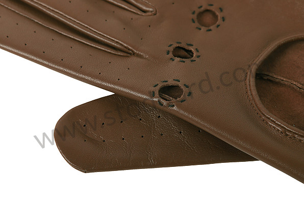 99A001026980 - LEATHER DRIVING GLOVES - COGNAC CRUISER for Porsche 