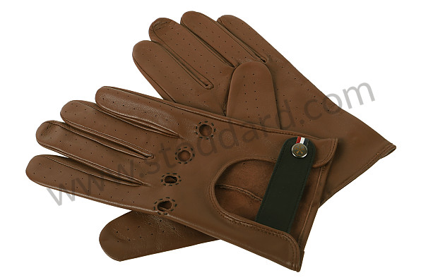 99A001026981 - LEATHER DRIVING GLOVES - COGNAC CRUISER for Porsche 