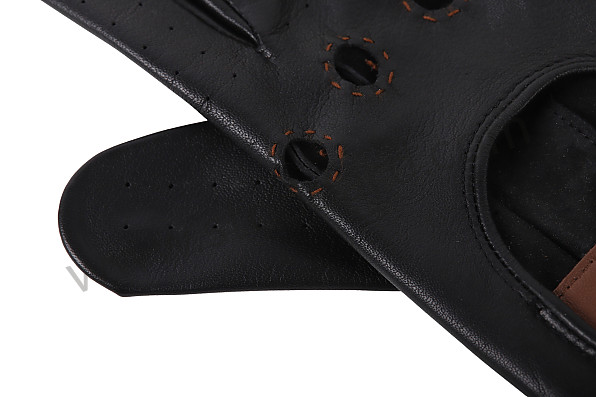 99A001026982 - BLACK LEATHER DRIVING GLOVES - NIGHT DRIVER for Porsche 