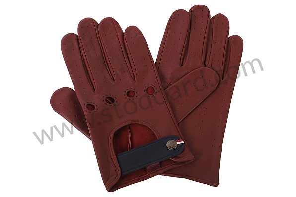 99A001026987 - RED LEATHER DRIVING GLOVES - THE REDLINE for Porsche 