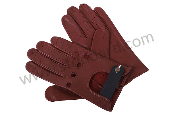 99A001026987 - RED LEATHER DRIVING GLOVES - THE REDLINE for Porsche 