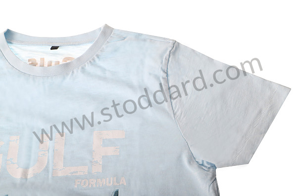 99A001028070 - GULF T-SHIRT LIGHT BLUE for Porsche 