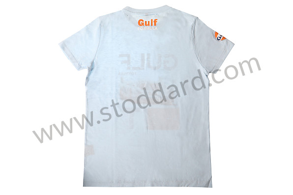 99A001028071 - GULF T-SHIRT LIGHT BLUE for Porsche 