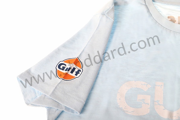 99A001028071 - GULF T-SHIRT LIGHT BLUE for Porsche 