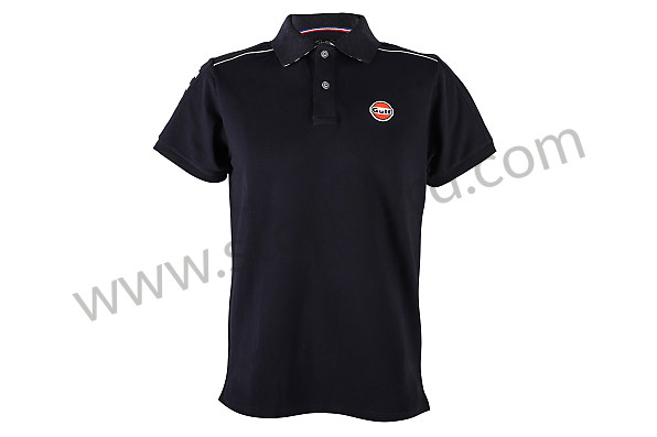 99A001032659 - GULF POLO SHIRT DIAMOND NAVY BLUE for Porsche 