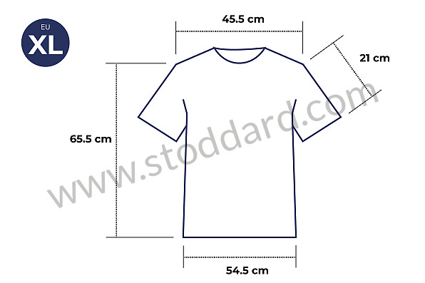 99A001032683 - GULF T-SHIRT RACING BLUE for Porsche 