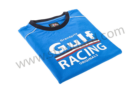 99A001032684 - GULF T-SHIRT RACING BLUE for Porsche 