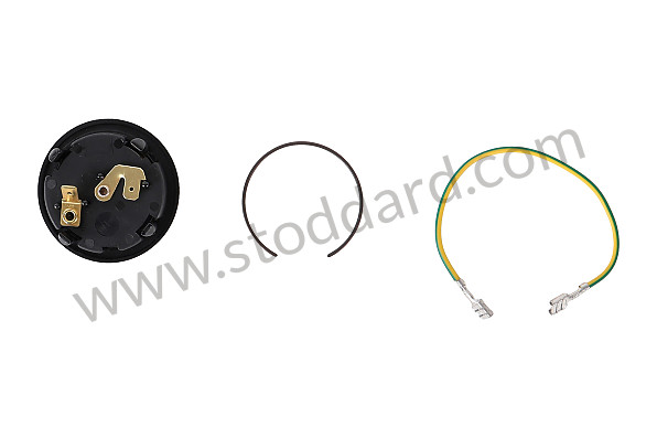 99A001033498 - INDY ALU/WOOD STEERING WHEEL for Porsche 