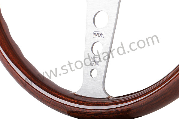 99A001033498 - INDY ALU/WOOD STEERING WHEEL for Porsche 