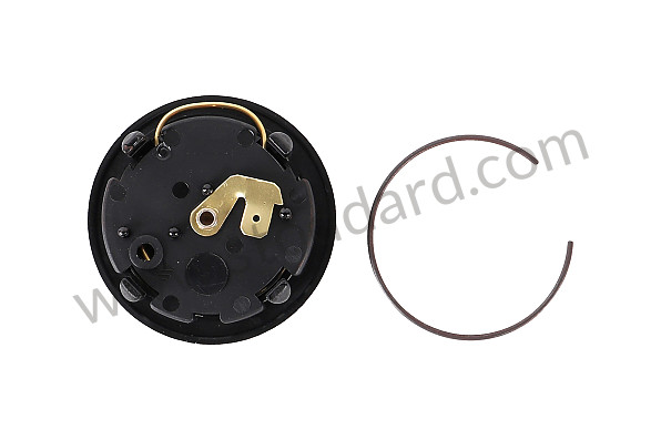 99A001033499 - INDY BLACK / WOOD STEERING WHEEL for Porsche 