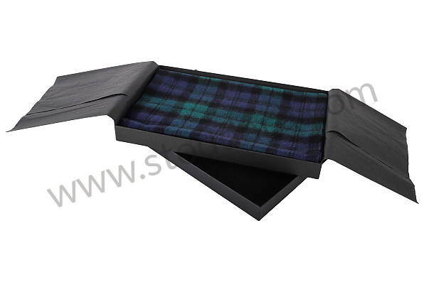 99A001034248 - 100% WOOL TARTAN SCARF for Porsche 