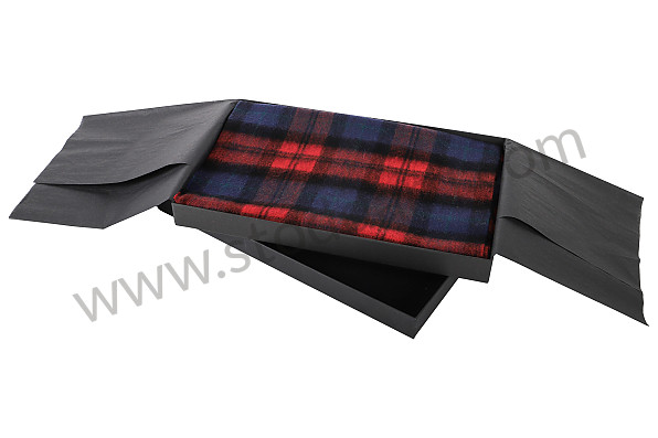 99A001034249 - 100% WOOL TARTAN SCARF for Porsche 