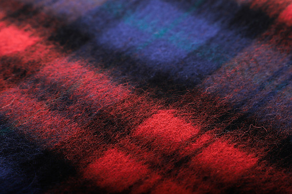 99A001034249 - 100% WOOL TARTAN SCARF for Porsche 