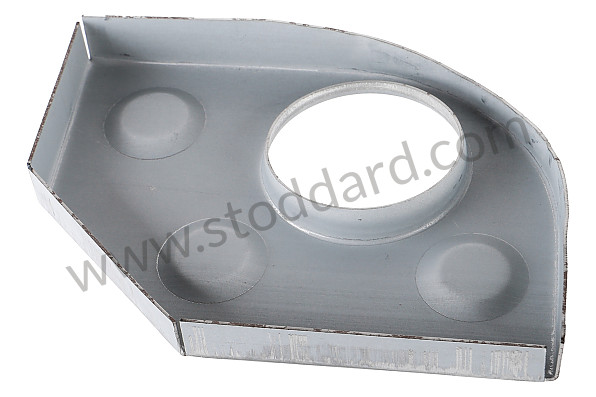 99A001034309 - REINFORCEMENT IN SAIL for Porsche 356A &bull; 1955 &bull; 1300 (506/2) &bull; Cabrio A T1 &bull; Manual Gearbox, 4 Speed