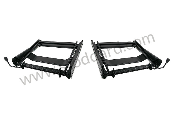 99A001034665 - CONSOLE WITH SEAT RAIL THE PAIR for Porsche 911 70-73 &bull; 1970 &bull; 2.2E &bull; Coupe &bull; Manual Gearbox, 5 Speed