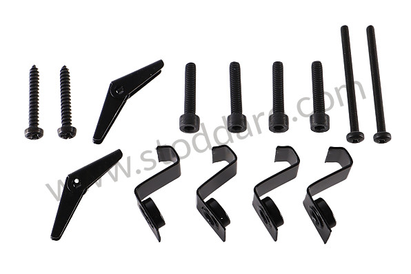 99A001035159 - FRONT BUMPER GRILLES for Porsche Cayman 987C 09-12 &bull; 2009 &bull; Cayman S 3.4 &bull; Manual Gearbox, 6 Speed