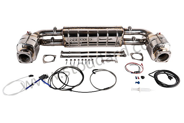 99A001036685 - SPORTS EXHAUST for Porsche 997 Turbo 10-13 &bull; 2010 &bull; 997 Turbo &bull; Cabrio &bull; Manual Gearbox, 6 Speed