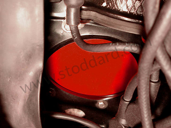99A001038541 - HOT AIR BLOWER REMOVAL KIT ON ENGINE for Porsche 993 &bull; 1996 &bull; 993 Carrera 2 &bull; Coupe &bull; Manual Gearbox, 6 Speed