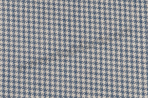 SEAT FABRIC BY THE METER BLUE AND WHITE HOUNDSTOOT SOLD BY THE LINEAR METER. 1.4 METERS WIDE. / The fabrics are cut to the ordered size. No return and no exchange possible. / BLEU ET BLANC / BLEU ET BLANC (99A001038551)