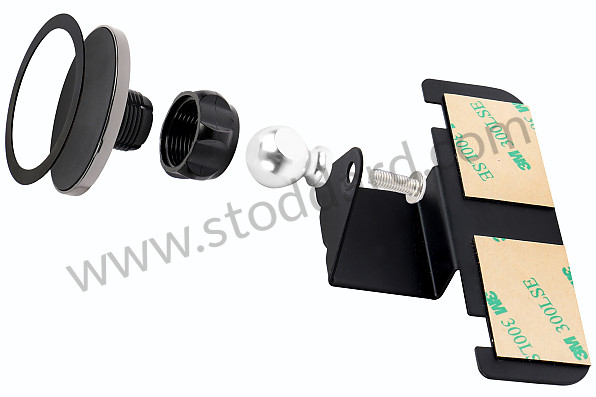 99A001038865 - MAGNETIC PHONE HOLDER for Porsche 997 09-12 &bull; 2009 &bull; 997 C2 &bull; Cabrio &bull; Pdk Gearbox