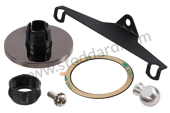 99A001038869 - MAGNETIC PHONE HOLDER ON CENTER CONSOLE for Porsche Cayenne 957 07-10 &bull; 2009 &bull; Cayenne Turbo &bull; Automatic Gearbox